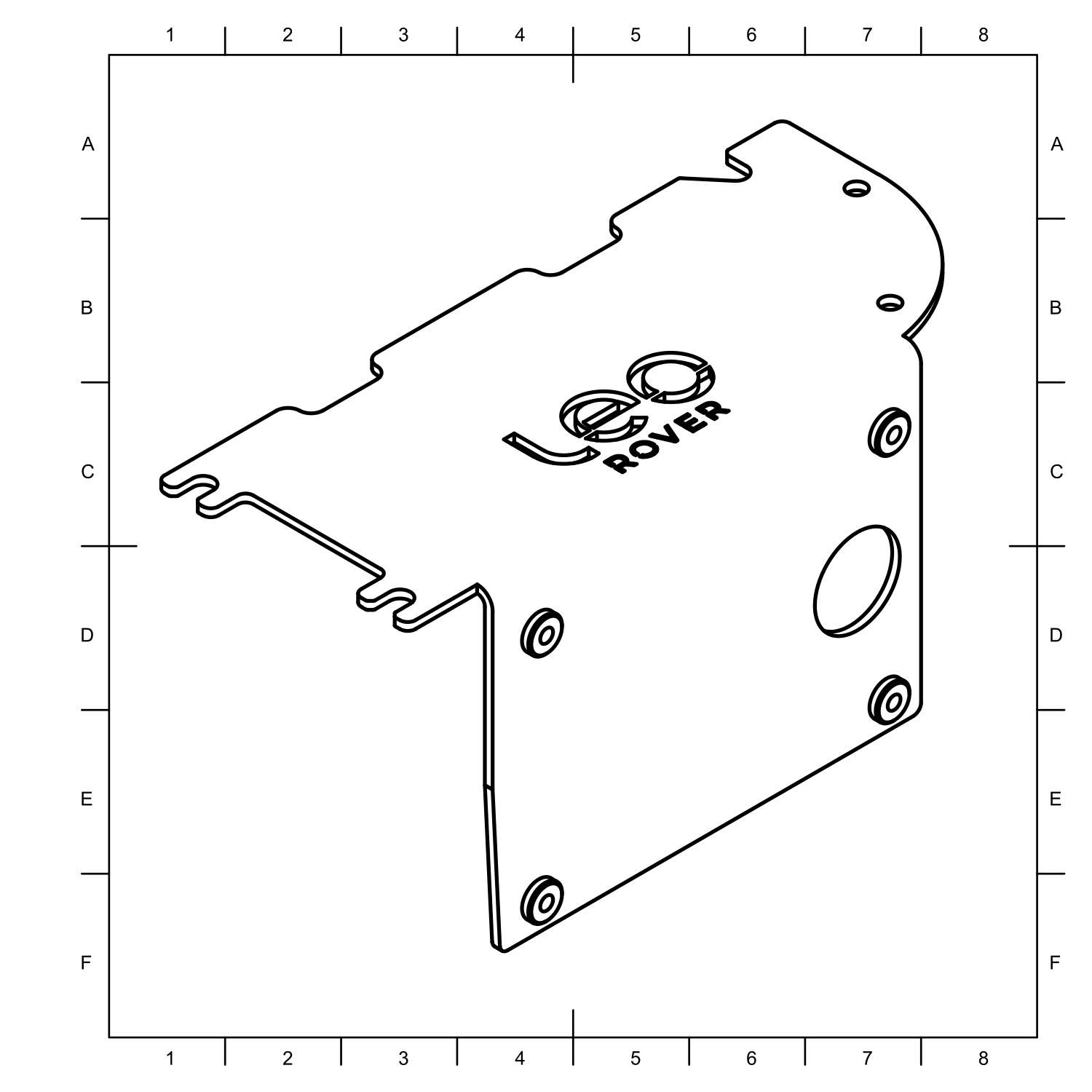 Battery metal plate